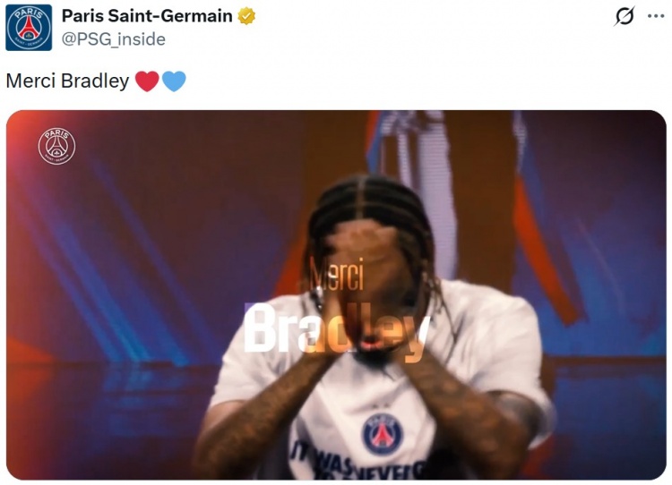 赚了1个亿!巴黎晒视频告别巴尔科拉,其留下13冠39球35助1.45亿